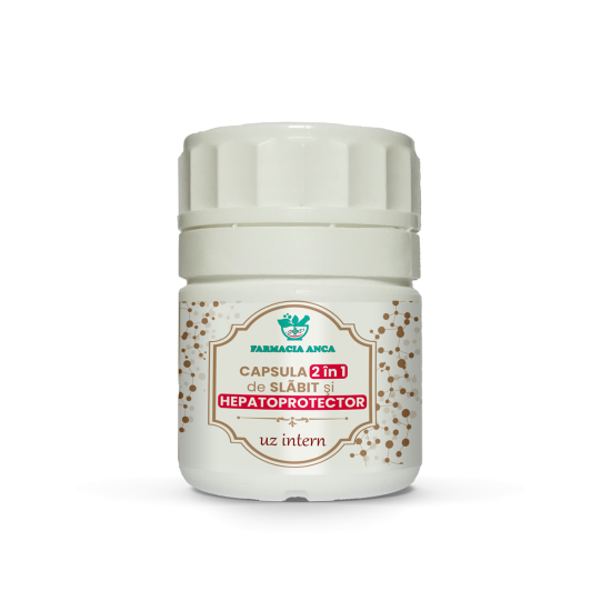 Detox și slăbire - Capsulă 2in1 de Slăbit și Hepatoprotector Detox și slăbire - Capsulă 2in1 de Slăbit și Hepatoprotector