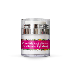 Cremă de mâini și față | Vitamina F și Ylang