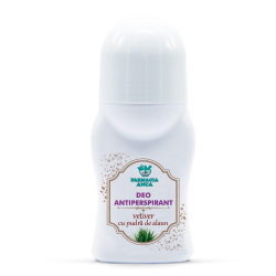 DEO Antiperspirant VETIVER cu Pudră de Alaun