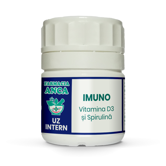 IMUNO - Vitamina D3 și Spirulină IMUNO - Vitamina D3 și Spirulină