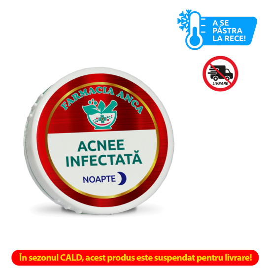 Acnee infectată - Cremă de Noapte Acnee infectată - Cremă de Noapte
