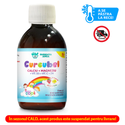CURCUBEL - Calciu + Magneziu (Vit. D3, Vit. C, Zn)
