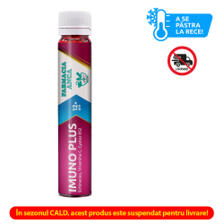 IMUNO PLUS ECHINACEA, VIT C, CISTUS, LACTOFERINA 12+  ani