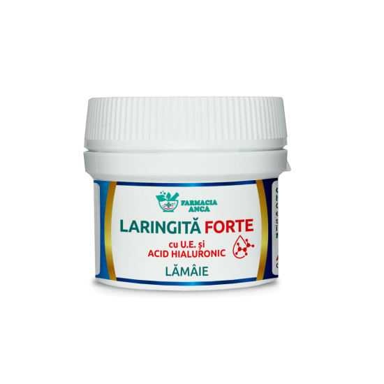 LARINGITĂ FORTE - cu U.E. si Acid Hialuronic (Lămâie)