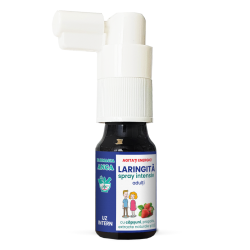 Laringită - Spray -gust de Căpșuni, copii și adulți 10ml