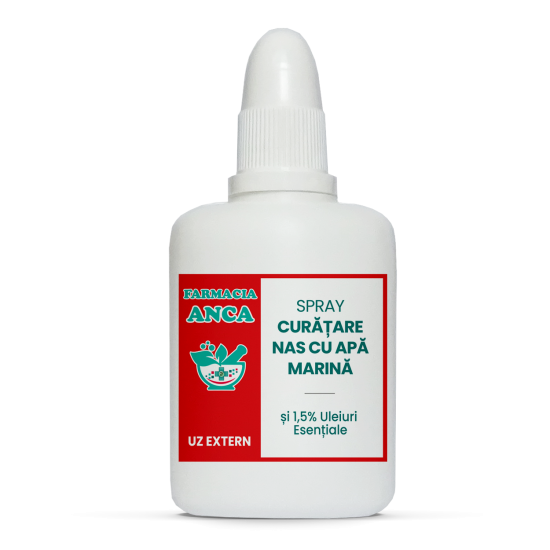 Spray curătare nas cu Apă marină si Uleiuri Esentiale 1.5%