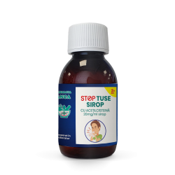 ”STOP” tuse sirop cu ACETILCISTEINĂ 20mg/ml sirop 