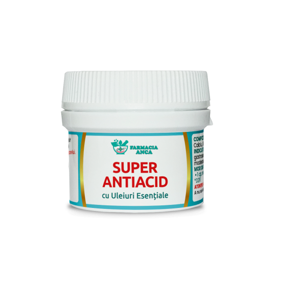 Super Antiacid cu Uleiuri Esentiale 10cp