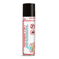 ANTIINSECTE copii / adulti TRATAMENT 2 in1 INTEPATURI INFECTATE/CAPUSE 